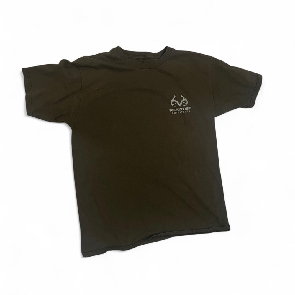 Realtree Men's Olive Short Sleeve Tee